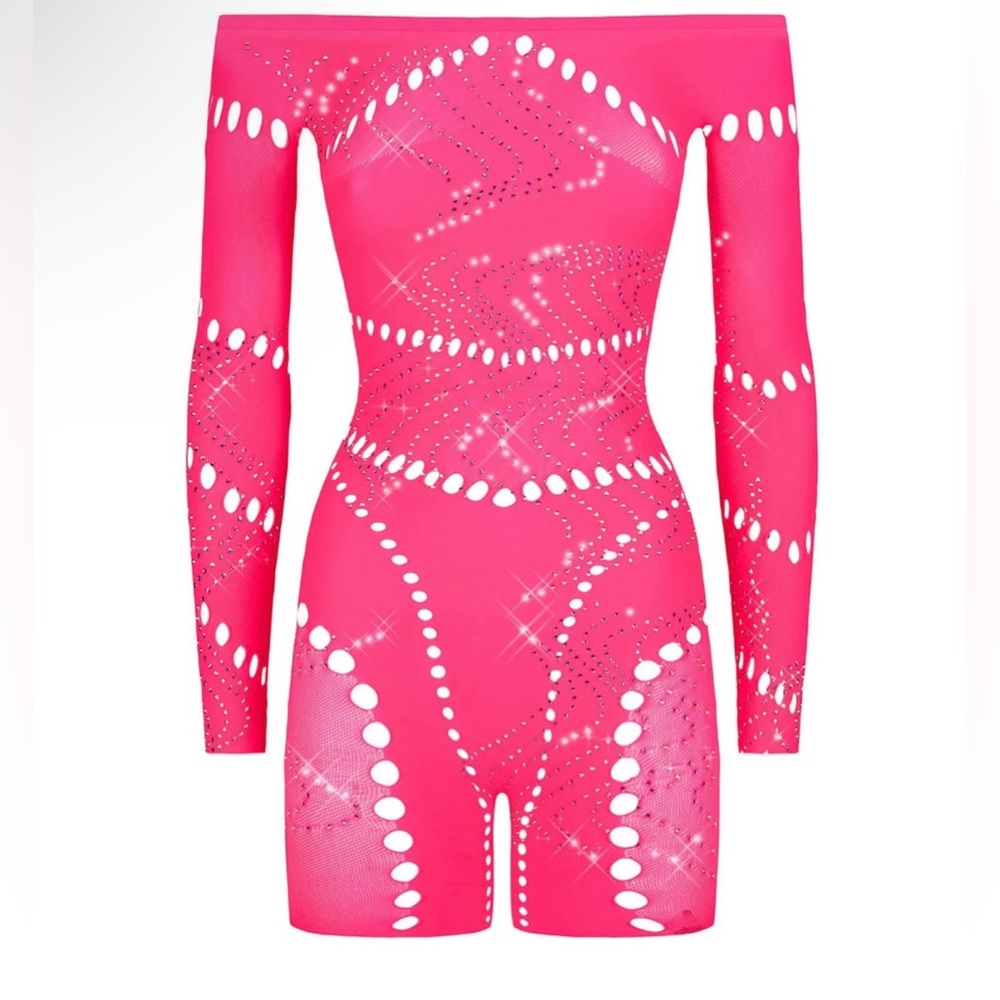 Poster Girl Sonya Jumpsuit in Hot  Pink